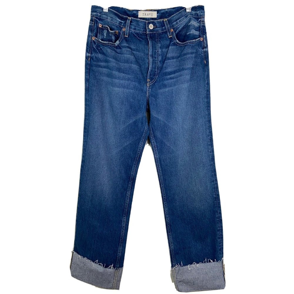 New Trave Berit Relaxed Straight Cuffed Jean 31 View 6